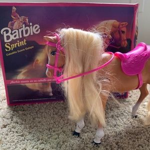 Vintage 1994 Barbie "High Stepper" Horse • Walks w/ 2 D Cell batteries